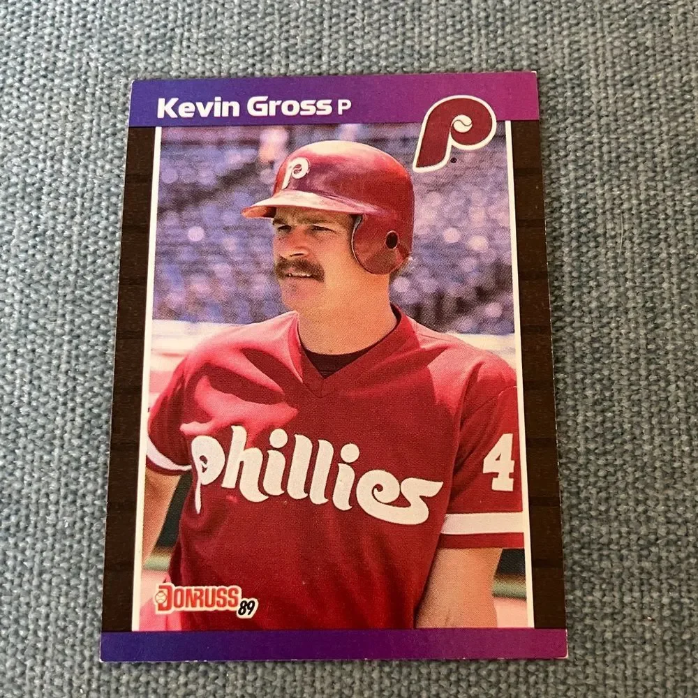 1989 Donruss Philadelphia Phillies Baseball Card Trading Card